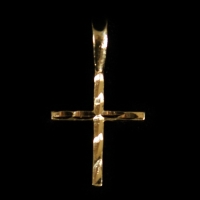 Tiny Plain Cross - R-65